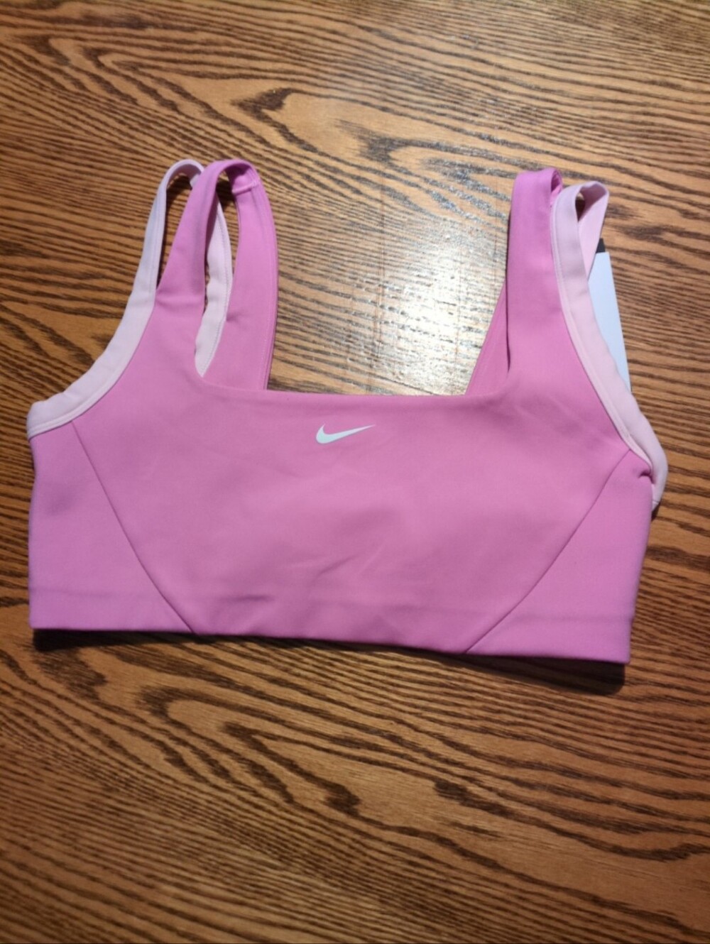 Nike sports bra large 2 colored straps